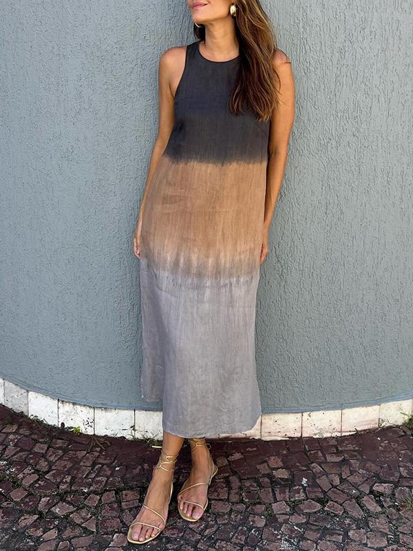 Heather | Casual Gradient Dress