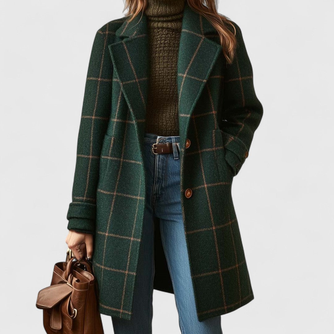 Ella | Classic Check Coat