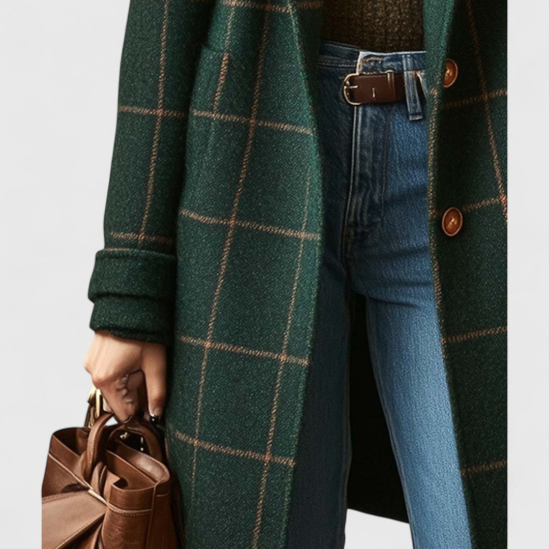 Ella | Classic Check Coat