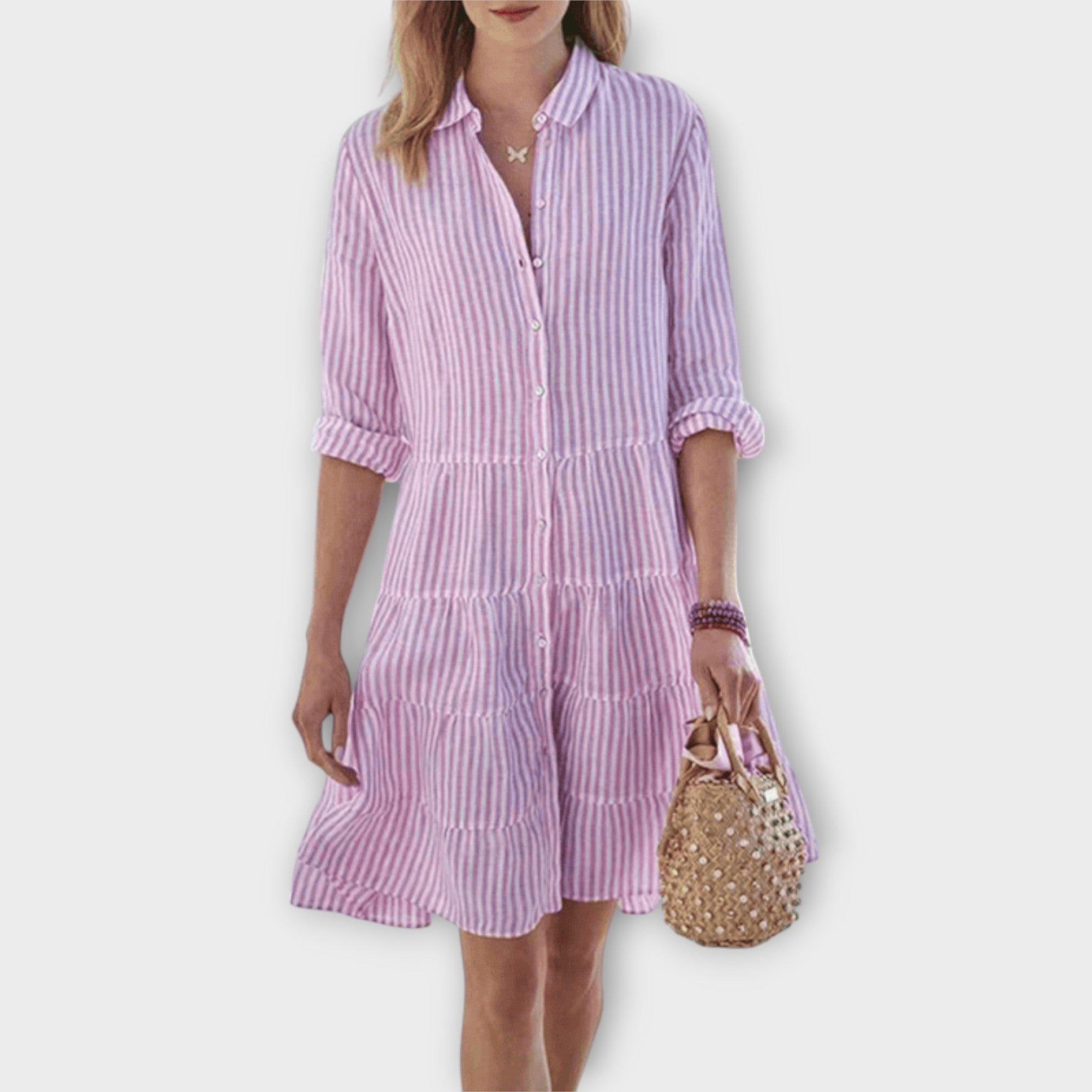 Nadie | Striped Breezy Dress