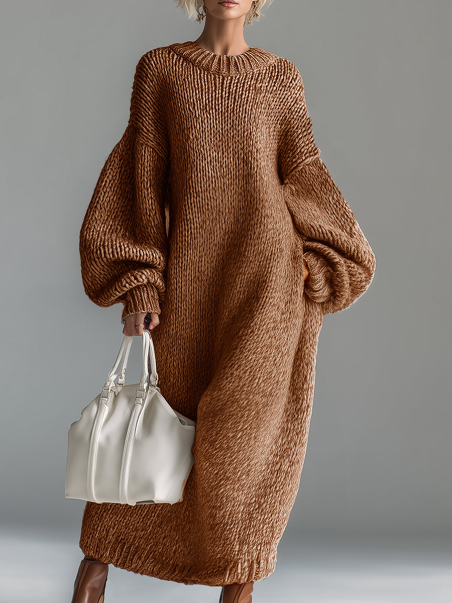 Alice | Soft Knit Maxi Dress