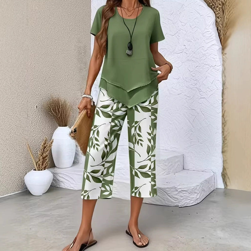 Collins | Two-Piece Set with Short Sleeves
