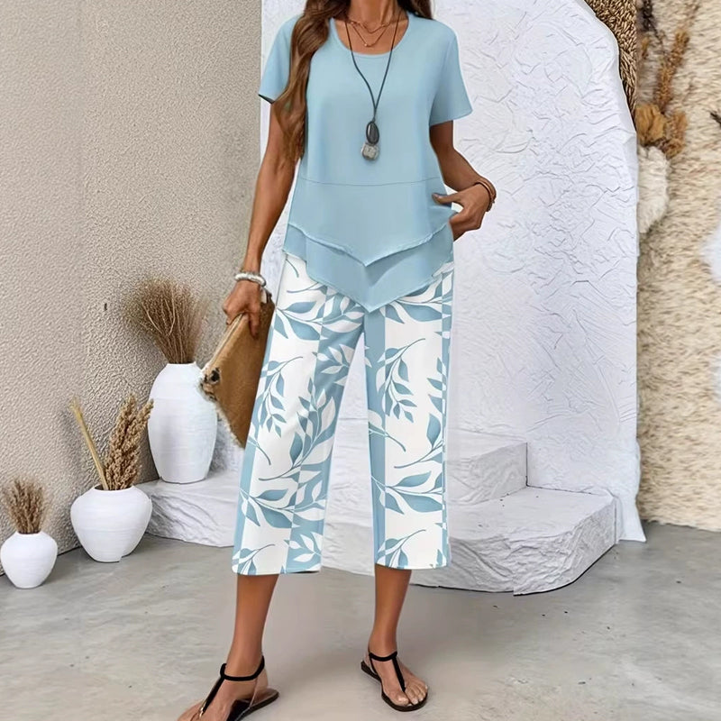 Collins | Two-Piece Set with Short Sleeves