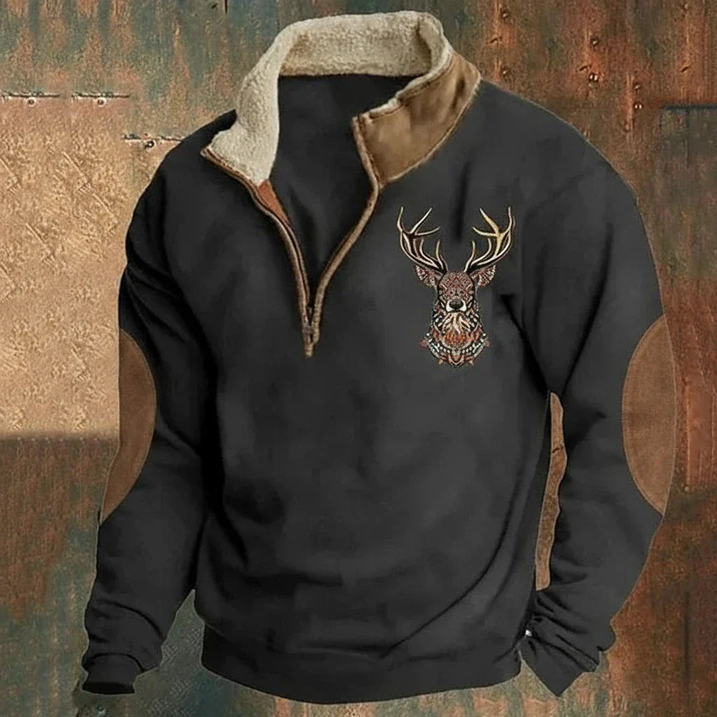 Magnus | Nordic Deer Sweater