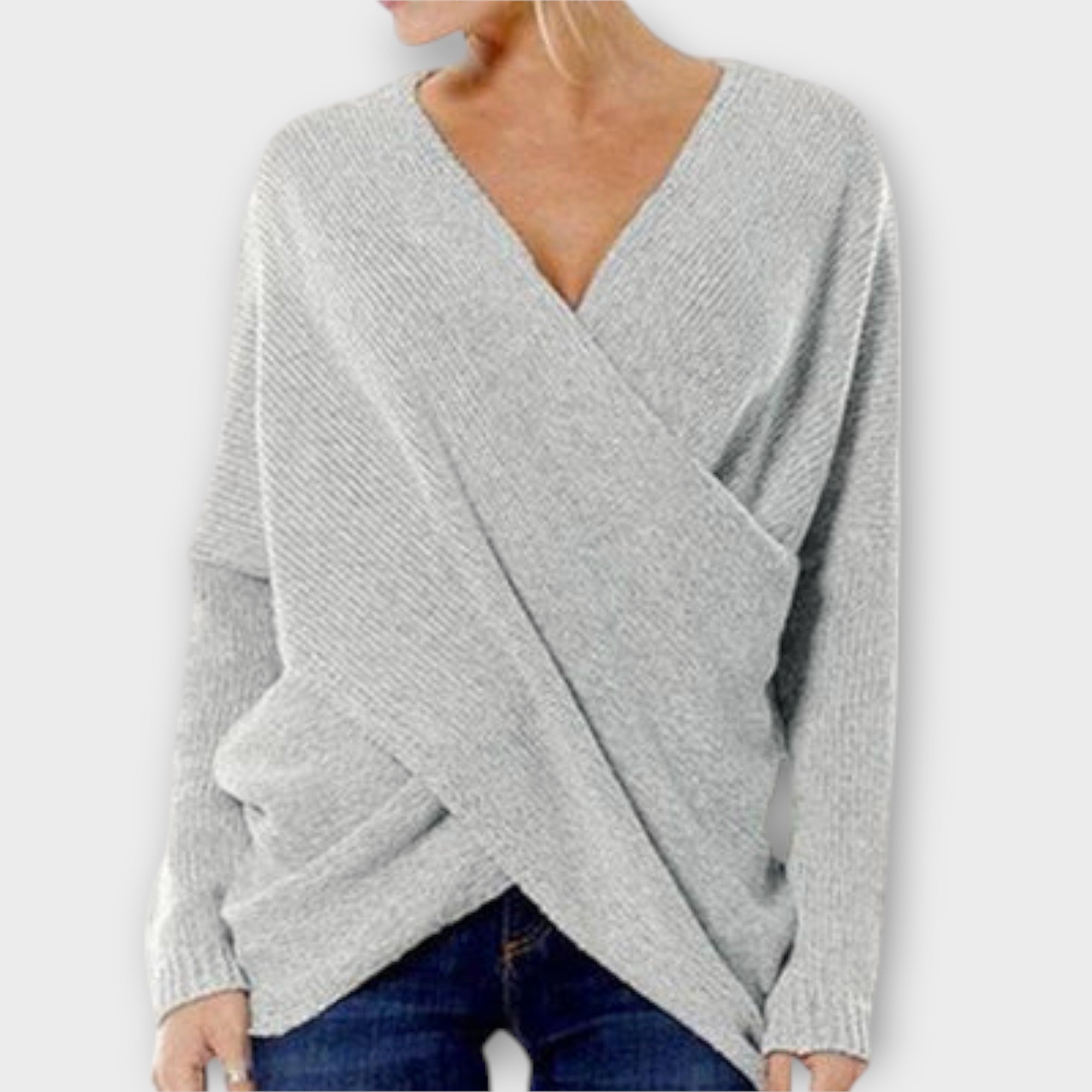Astrid | Crossed Sweater